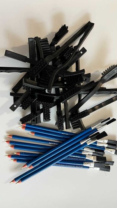 Аксесуари для пайки лопатка щетка для плат  полые иглы мідна губка