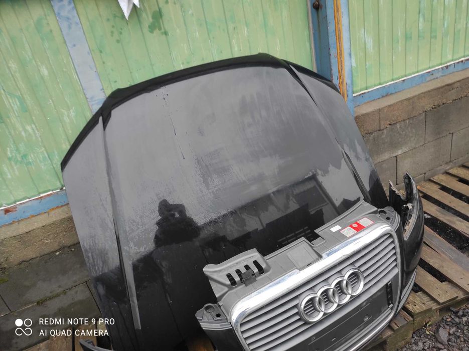 Audi a4 b7 LZ9Y maska zderzak wzmocnienie lampy w kolor