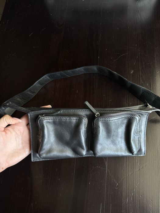 Шкіряна сумка zara