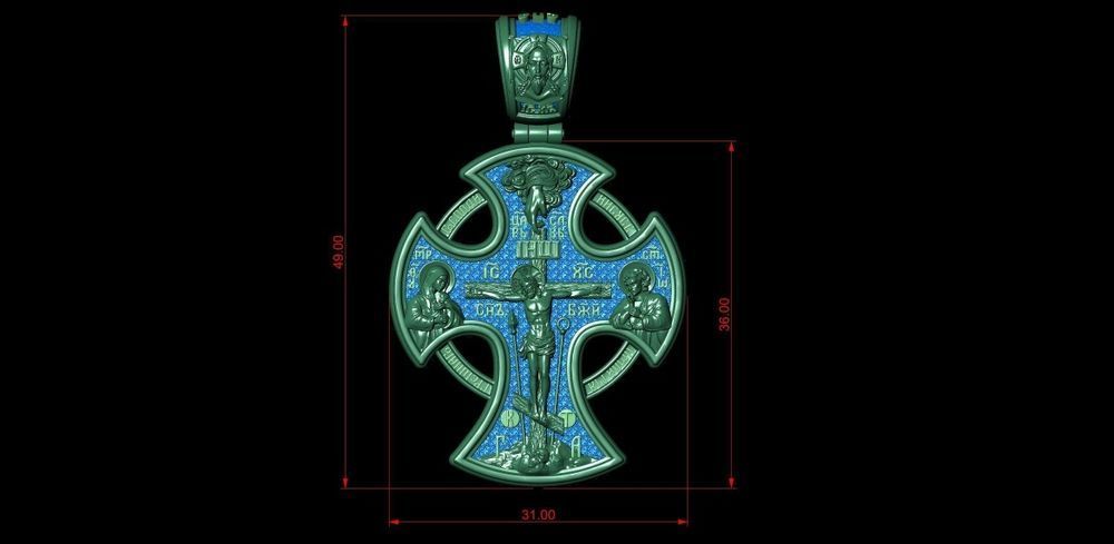 Срібний 21грам хрестик кулон серебряная срібло серебро крестик 925