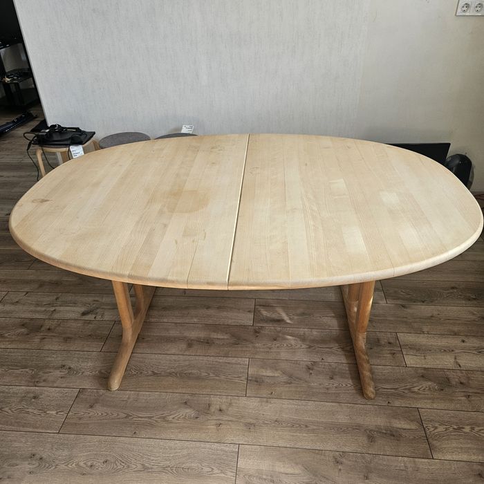 стіл розкладний дерев'яний 260×120