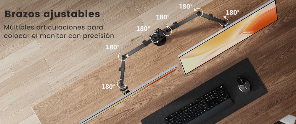 Suporte Duplo para monitor 13-32” Polegadas