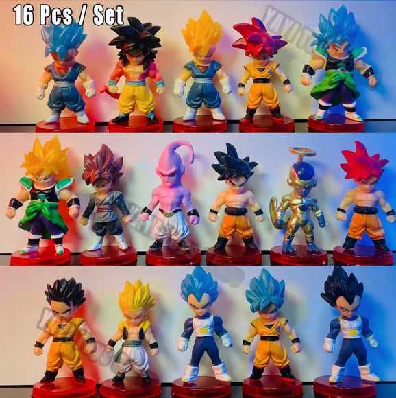 Figurki Dragon Ball 16 szt - nowe