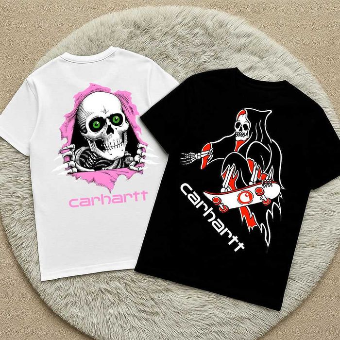 Новая Футболка CARHARTT Grim Reaper