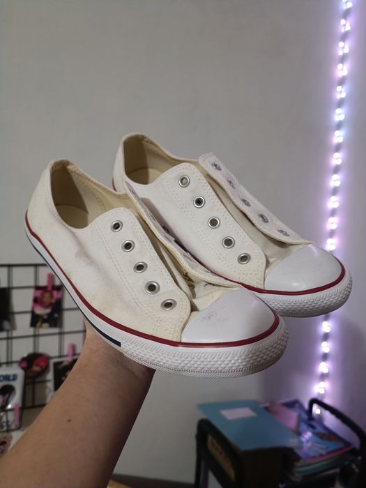 білі кеди converse