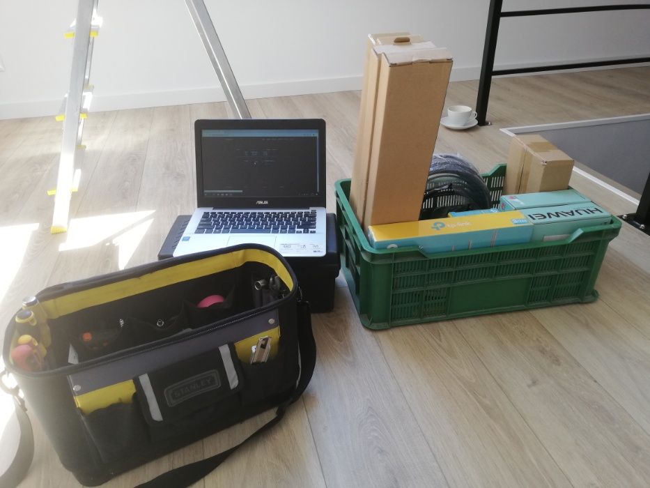 Montaż Internetu LTE, 5G, ruterów i modemów LTE, 5G,  poprawa zasięgu