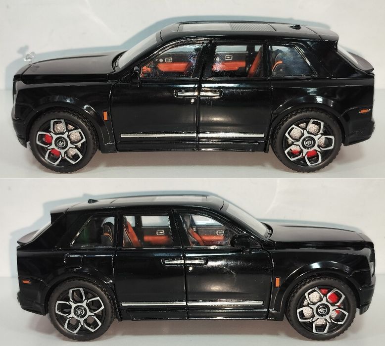 Rolls-Royce CULLINAN модель 1:24 CHE ZHI Метал Звук Свет