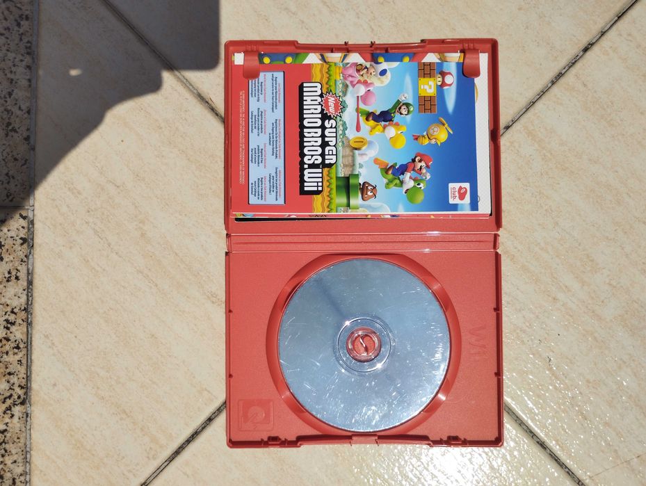 New Super Mario Bros. Wii - Original Completo (Caixa Vermelha)