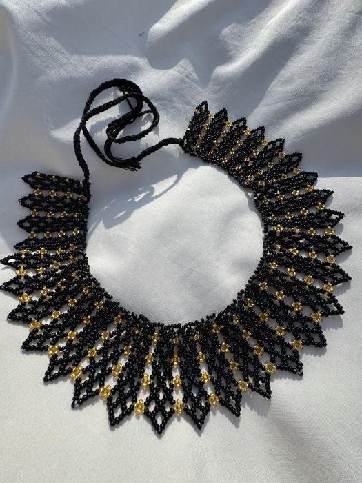 Чорна Силянка, прикраса з бісеру