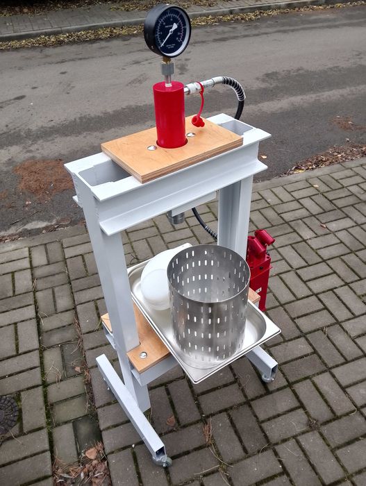 Prasa praska do owoców, soki, wina, hydrauliczna 30T