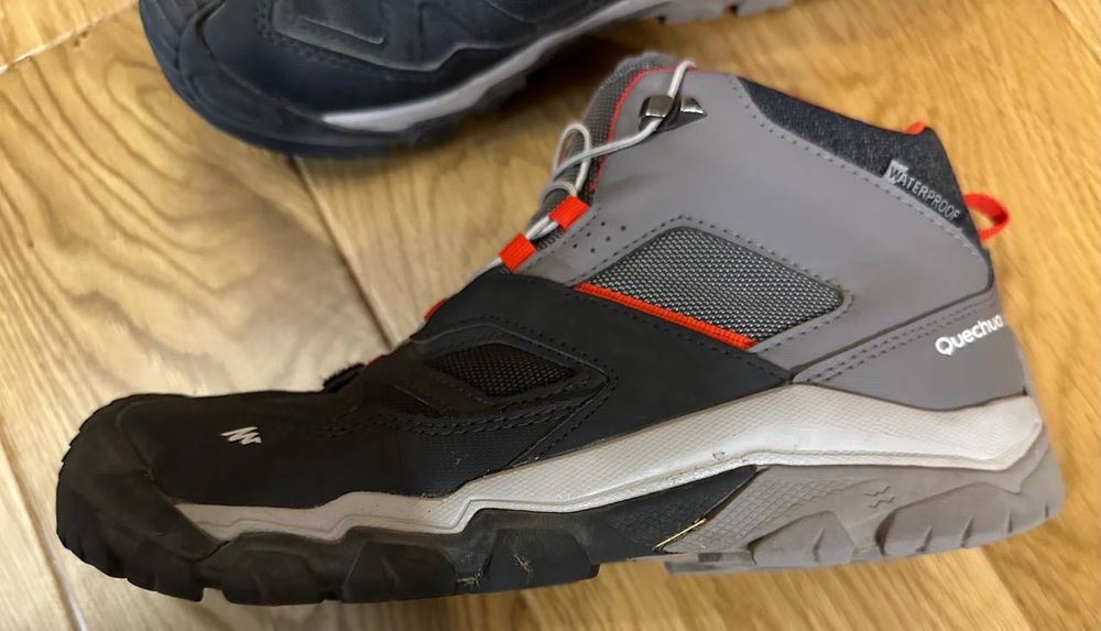 Ботинки детские для туризма Quechua Crosspock Decathlon 37 размер