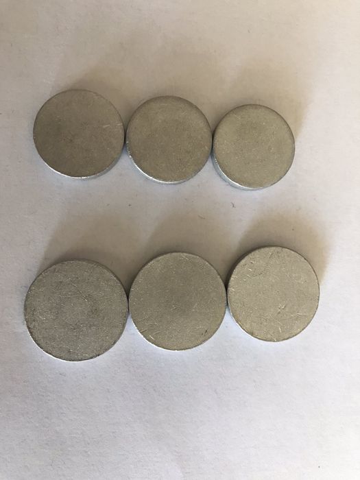 зуботехнические гильзи 22.25, диаметр, заглушки