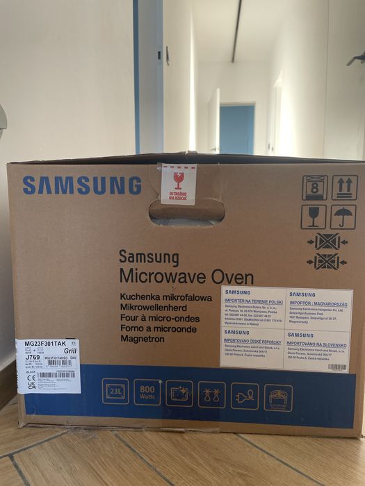 Nowa kuchenka mikrofalowa samsung