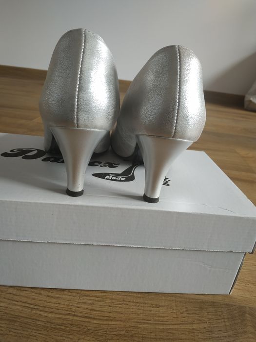 Szpilki srebrne wkładka wew 25.5