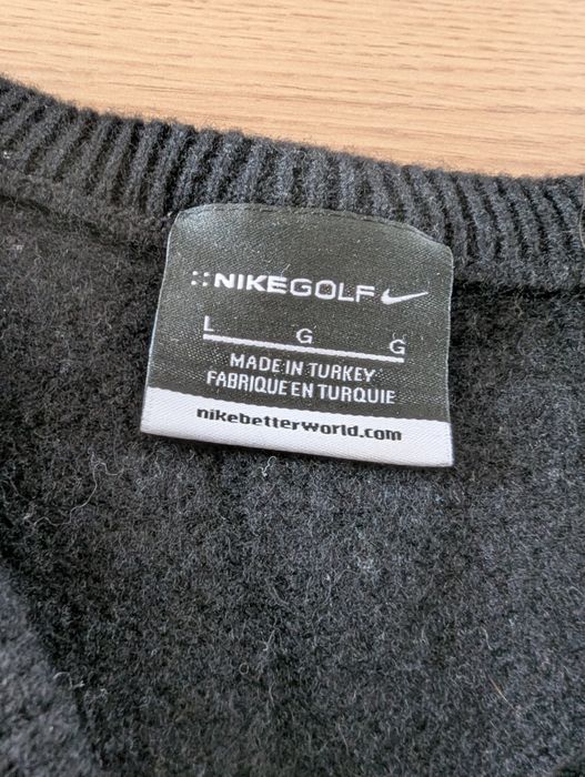 Вовняна жилетка  Nike Golf 100% wool