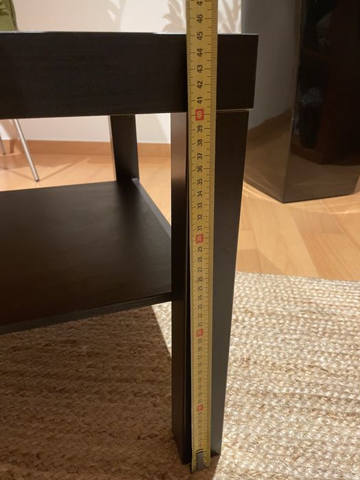 Movél TV ou mesa de centro ikea castanho-preto 90x55x45cm