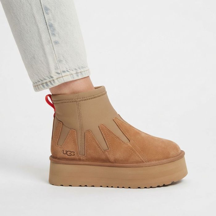 Оригінал! Жіночі угги UGG Classic Mini Dipper Sunwave CHE женские угги