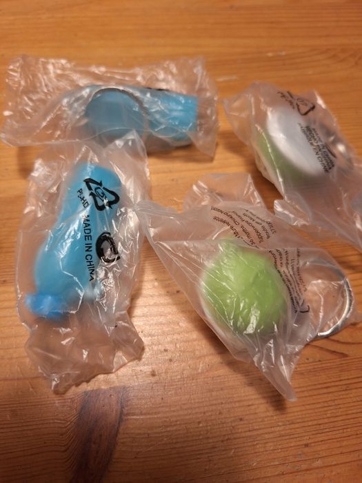 4x breloczek Tupperware