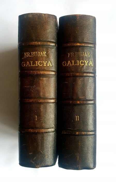 Bujak - Galicya, Lwów 1908 do 1910, unikat