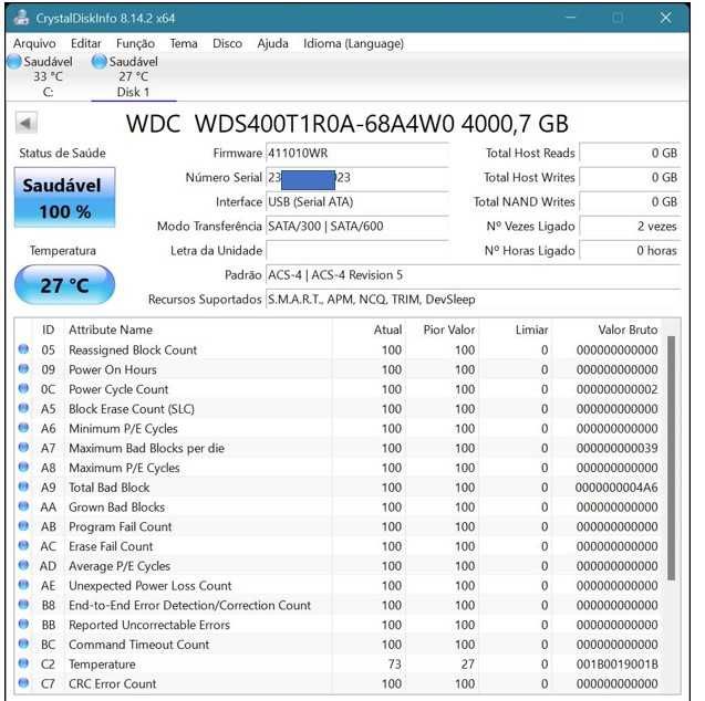 Disco ssd sata WD Red 4TB