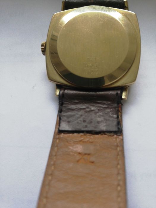 Amara złoty 14 K zegarek męski Automatic