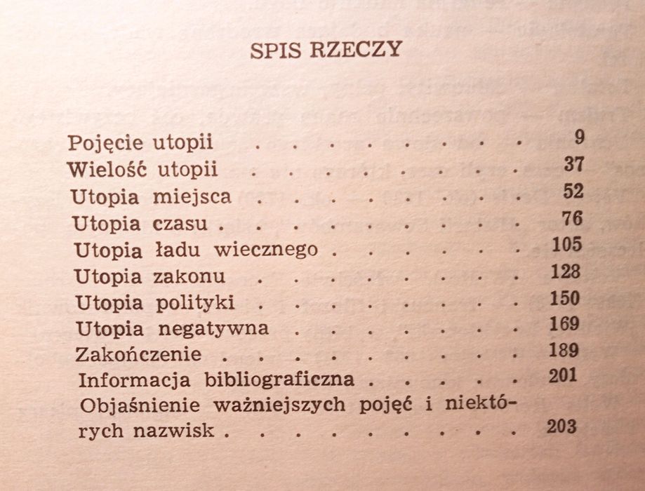 Jerzy Szacki  Utopie