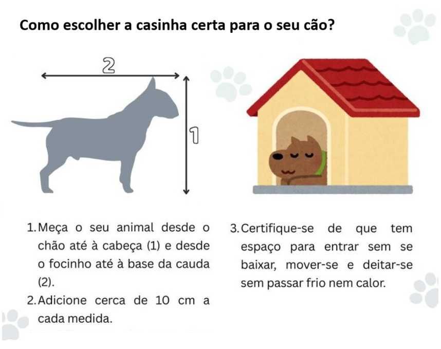 Casinha para Cães (Nova) - Tam L