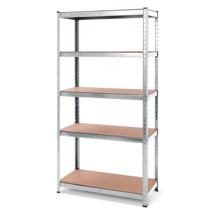 Стелаж металевий 210х110х46 б/в ЦИНК 5 полиць MДФ (8 мм)