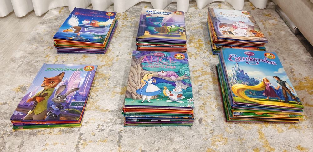 Coleção de livros | Disney | 54 livros