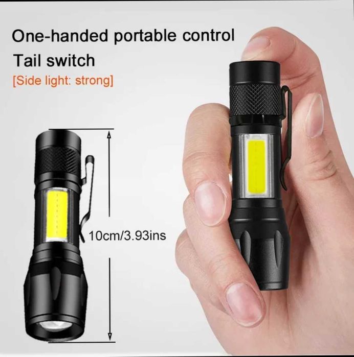 Аккумуляторный фонарик