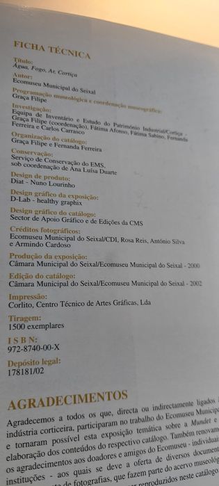 Água, Fogo, Ar, Cortiça (Seixal, 2002) | Exposição temática Fotografia