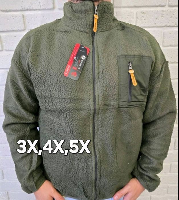 Тепла флісова кофта