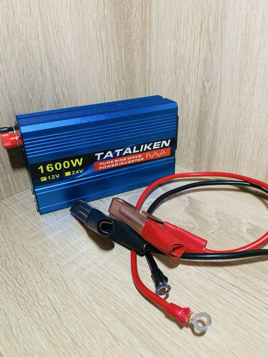 Інвертор 1600W 12V чиста синусоїда