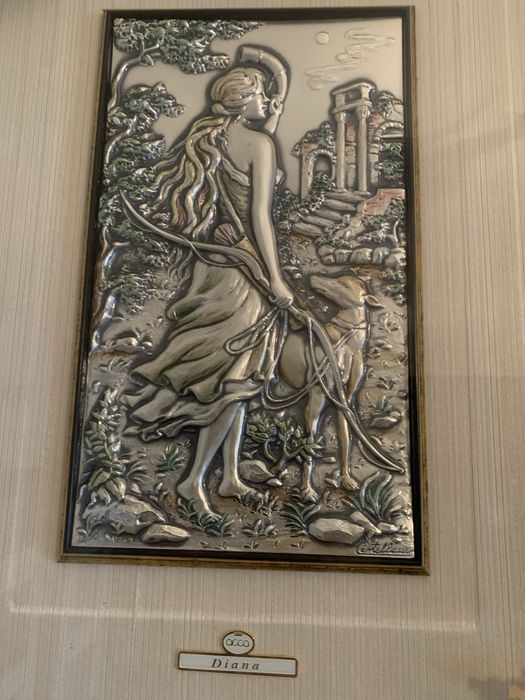 Quadro com prata