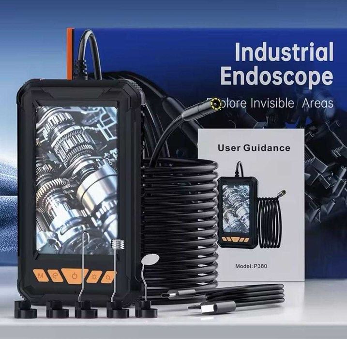 Подарунок чоловіку, баткові. Професійний ендоскоп камера з екраном.