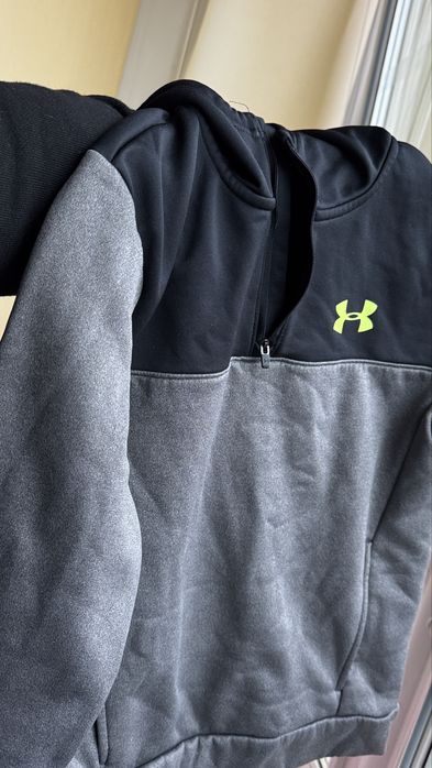 Байка тепда кофта худи оригинал under armour 9-10 років