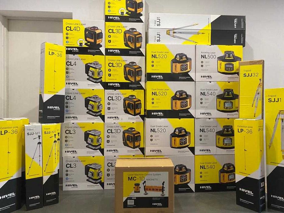 Niwelator Optyczny N32x Nivel System Łata Statyw Laser Optyk