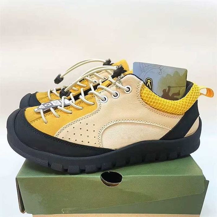 Trekkingowe sneakers wygodne skórzane do wędrówek outdoorowe
