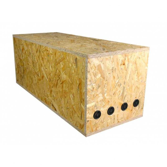 Terrarium OSB do samodzielnego montażu 100x40x40cm