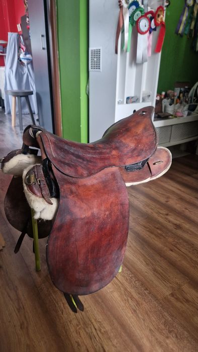 Replika siodło rosyjskie kulbaka wojskowa rajdowe terenowe