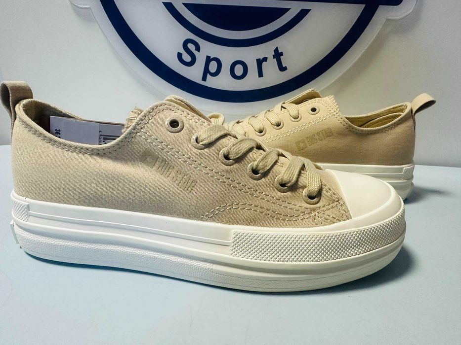 Big Star trampki damskie beżowe 39 - 41 podeszwa LL274969