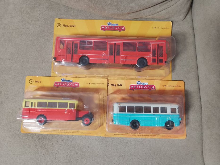 Масштабні моделі автобусів