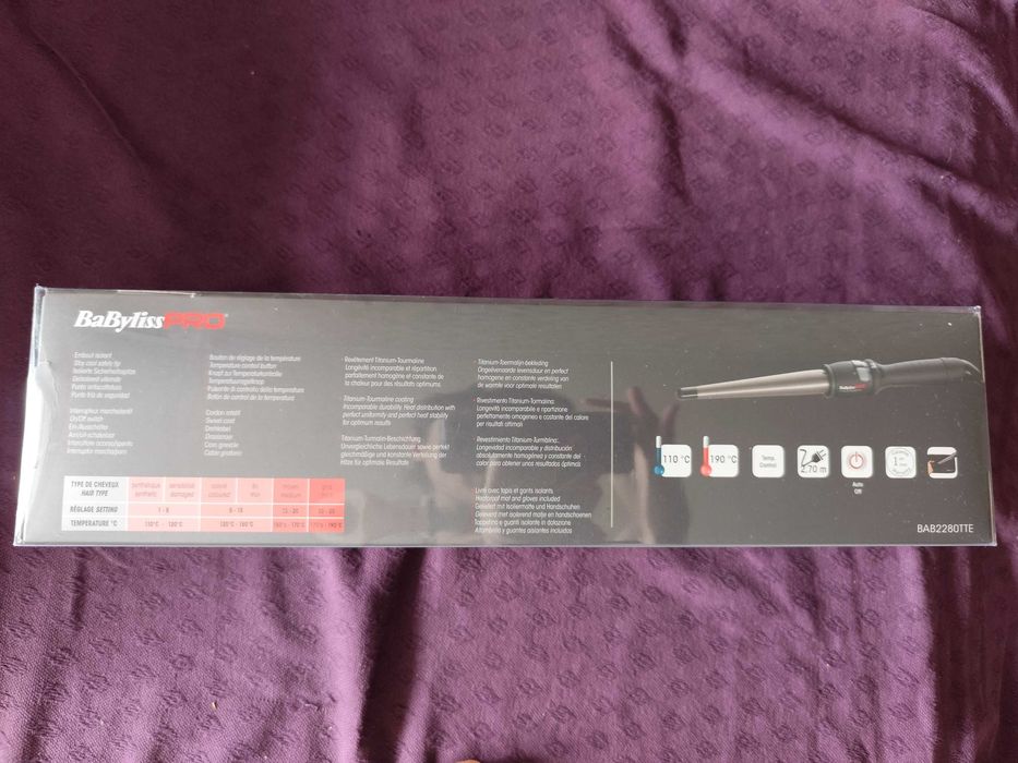 Професійна конусна плойка Babyliss pro