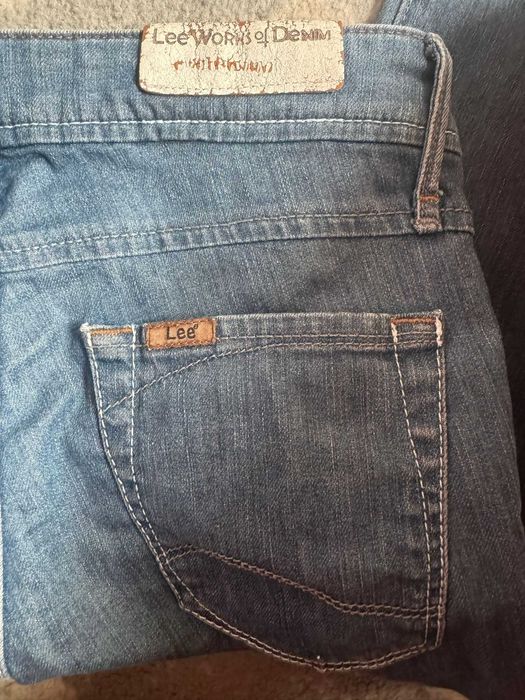 Spodnie damskie Jeansy Lee