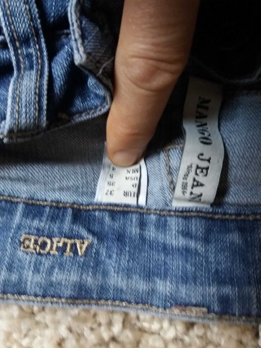 Dżinsy jasnoniebieskie Mango Jeans