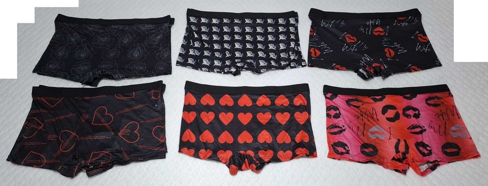 Bokserki męskie, majtki, bielizna męska, kolorowe wzory, XXL, 1szt.