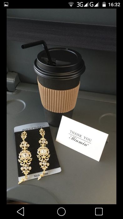 Продам сережки бижутерия, цвет золотой