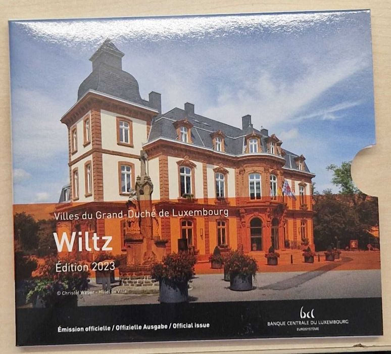 Set Conjunto Euro - Luxemburgo 2023 BNC + 2 euros Olympisches Komitee