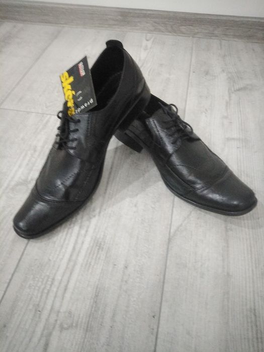 Buty skórzane męskie rozm 43.