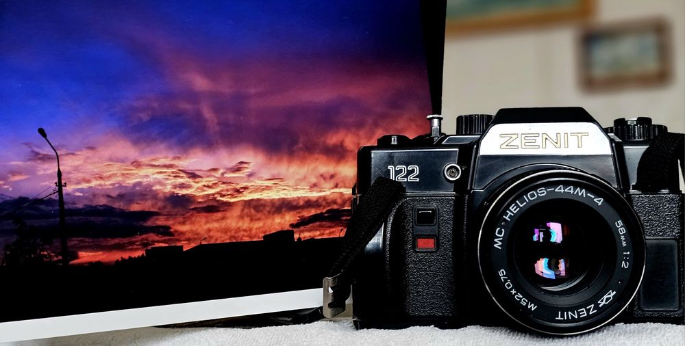 Фотоаппарат Зенит 122 + Гелиос 44м4